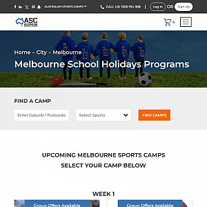 Melbourne School Holiday Programs - Australian Sports Camps
