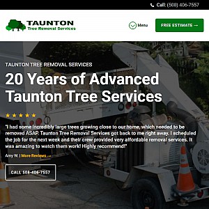 Taunton Tree Removal Services