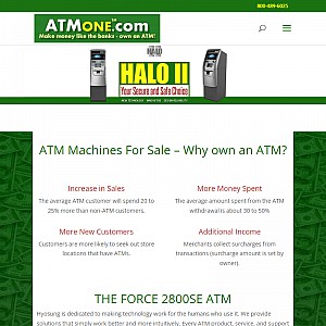 ATM Machines, servicing and support under one roof at ATMone.com
