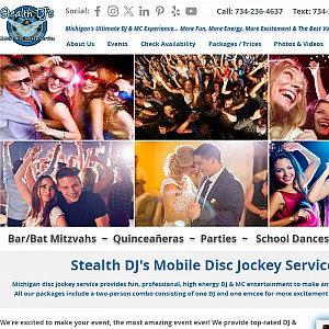 Michigan Disc Jockey - Stealth DJ's Mobile Disc Jockey Service