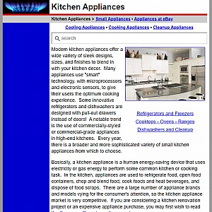 Kitchen Appliances - Kitchen Appliance Manufacturers