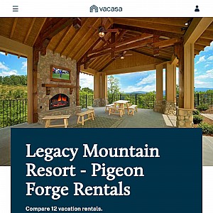 Legacy Mountain Resort Smoky Mountain Cabins