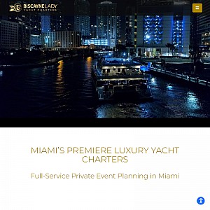 Biscayne Lady Yacht Charters - Miami Yacht Charter Rentals - Miami Sport Boat Charters