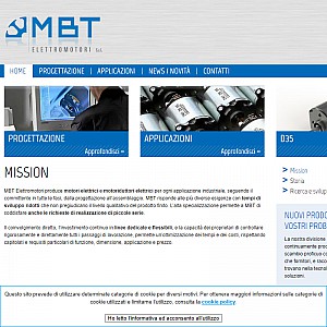 MBT ELETTROMOTORI production Electric motors with permanent magnets