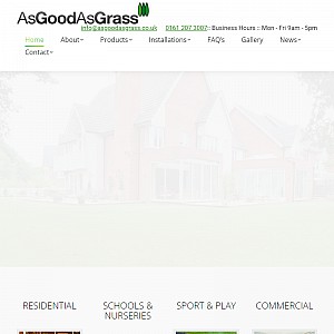 As Good As Grass - Artificial Lawns