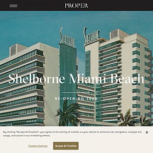 Shelborne Beach Resort - Luxury South Beach Hotels - Miami Beach Hotel