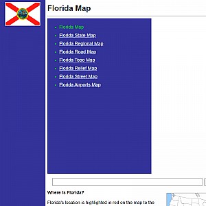 Florida Map - Maps of Florida
