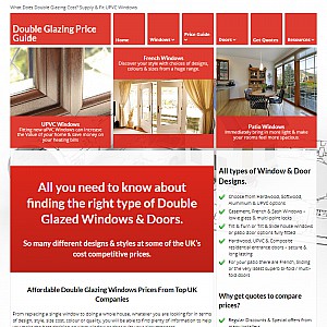 Double Glazing Price guide