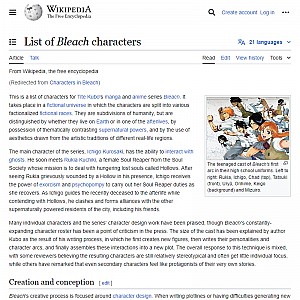 Characters in Bleach - Wikipedia