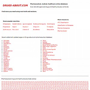 Drugs-about.com - Prescription Drugs, OTC Drugs, Healthcare Products Information