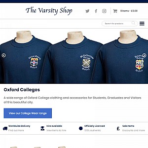 Welcome to The Varsity Shop