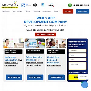 Alakmalak - Web Desiging & Development Company in India