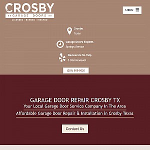 Garage Door Repair Crosby