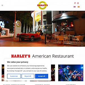 Harleys American Restaurant Tenerife