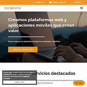 Diseño De Páginas Web Galicia. Teconsite