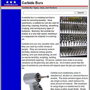 Carbide Burs Guide