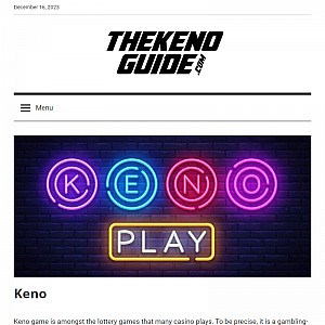 The Keno Guide
