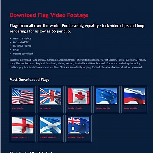 Flag Video Footage