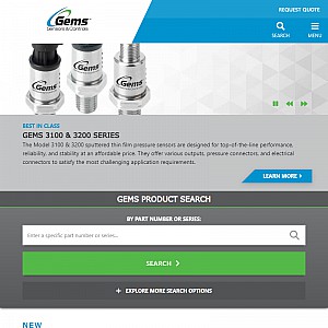 Gems Sensors - Pressure Switch Units – Proximity Sensor Devices