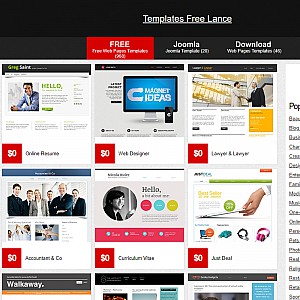 Professional Website Templates by Freelance templates web design studio