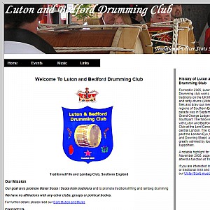 Luton and Bedford Lambeg Drumming Club England