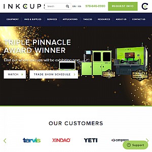 Inkcups Now - Pad Printing, Screen Printing Supplies & Equipment