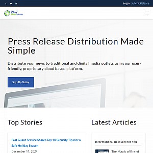 Press Release Service Distribution 24-7