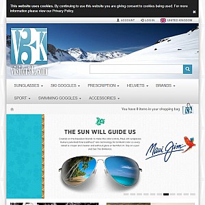 Sunglasses, Designer sunglasses, Sports sunglasses & Prescription Sunglasses at VISION3K.COM