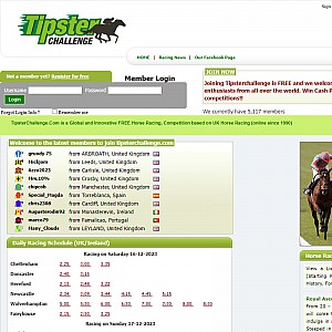 Tipsterchallenge.com - Free Horse Racing Tips and Competition
