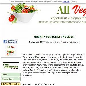 Easy Vegetarian Recipes and Vegan Recipes