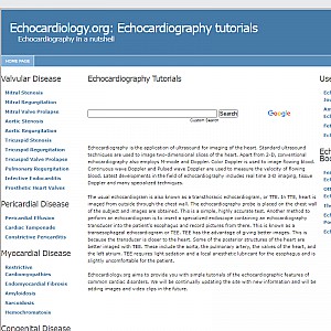 Echocardiography tutorials