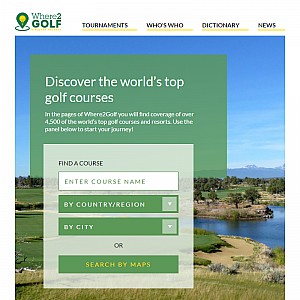 Where2Golf.com - The Golf Guide to the Top Courses.