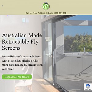FlyFree Retractable Insect Screens