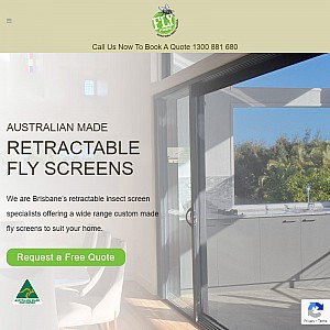 FlyFree Retractable Insect Screens