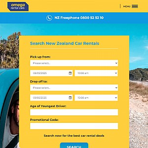 Omega Rental Cars New Zealand (NZ) Ltd