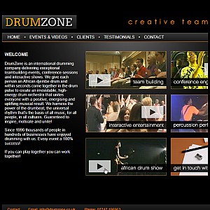 Drumzone - Drumming and Peak Performance Skills for Teambuilding, Leadership and Conference Events