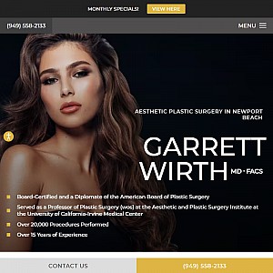 Cosmetic Surgeon in Newport Beach, Dr. Wirth