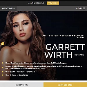 Cosmetic Surgeon in Newport Beach, Dr. Wirth