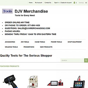 DJV Merchandise / Tools for Sale