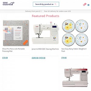 Sew Essential - The online sewing supplies and haberdashery supplies superstore