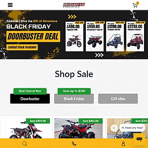 MotoBuys ATV Dirt Bikes Gas Scooters Go Karts Accessories