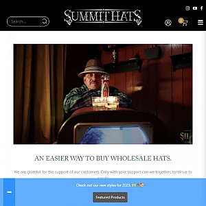 Wholesale Hats Hat Manufacturer Summit Hats 1-888-741-5987