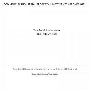 Commercial & Industrial Property Investments - Brokerage