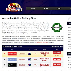 Best Online Sports Betting Sites Australia