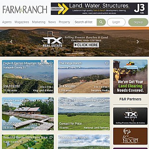 Farm and Ranch Magazine Real Estate Listings