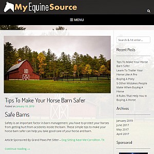 Horses for Sale Horse Classifieds - MyEquineSource