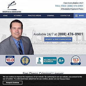 San Diego Criminal Defense Attorney - David M. Boertje - Aggresive & Affordable Carlsbad Defense La