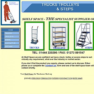 Trucks, Trolleys and Steps