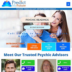  Psychic Advisors Psychic Chat Online PredictMyFuture.Com