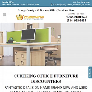 Used Office Furniture, Used Cubicles, Used Office Chairs From Office Furniture Discounters - Cubekin